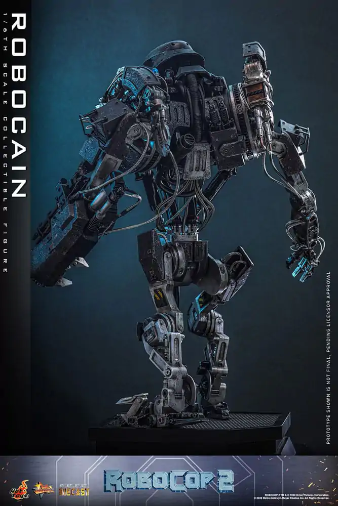 RoboCop 2 Movie Masterpiece Diecast akční figurka 1/6 RoboCain 40 cm fotografii produktu