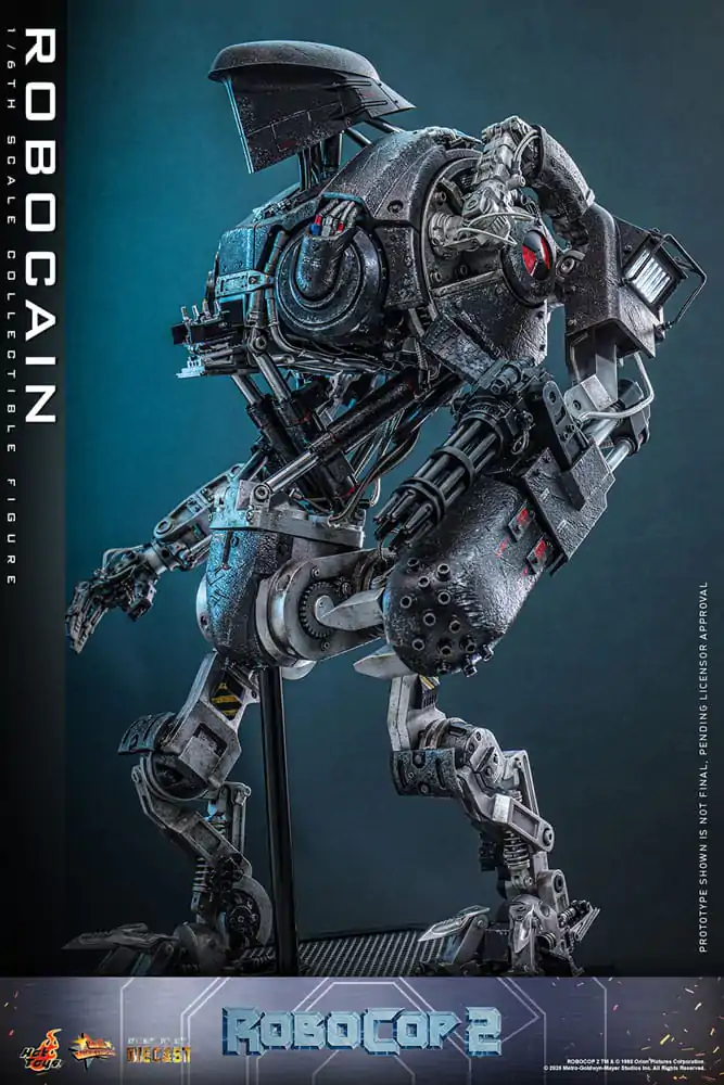 RoboCop 2 Movie Masterpiece Diecast akční figurka 1/6 RoboCain 40 cm fotografii produktu