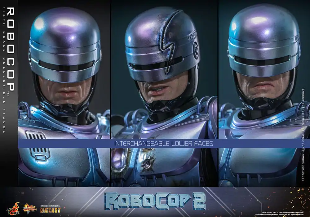 RoboCop 2 Movie Masterpiece Diecast akční figurka 1/6 RoboCop 30 cm fotografii produktu