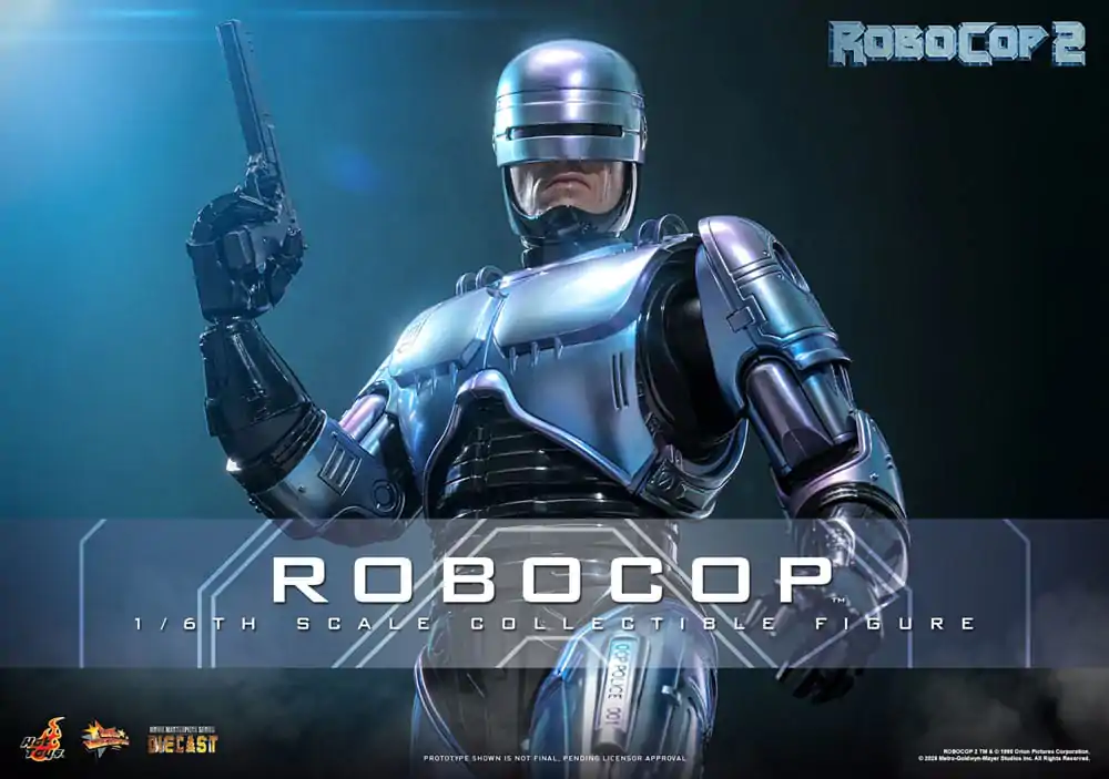 RoboCop 2 Movie Masterpiece Diecast akční figurka 1/6 RoboCop 30 cm fotografii produktu
