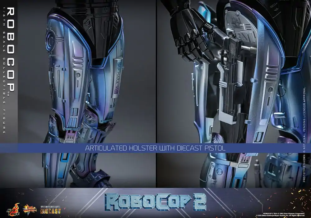 RoboCop 2 Movie Masterpiece Diecast akční figurka 1/6 RoboCop 30 cm fotografii produktu