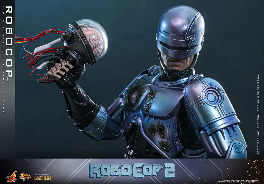 RoboCop 2 Movie Masterpiece Diecast akční figurka 1/6 RoboCop 30 cm fotografii produktu