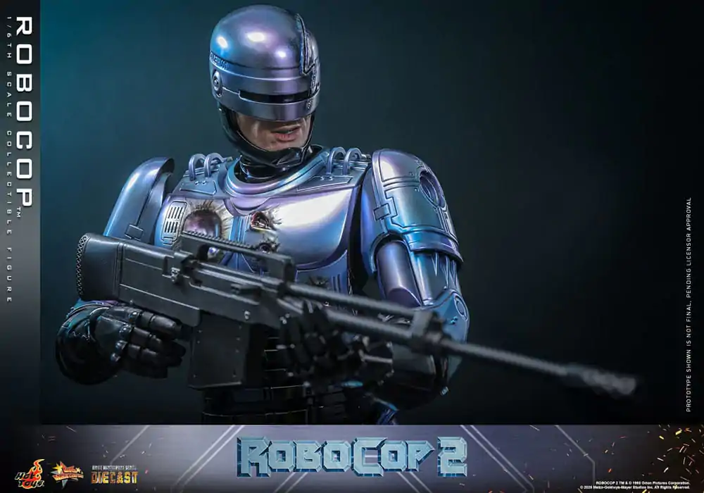 RoboCop 2 Movie Masterpiece Diecast akční figurka 1/6 RoboCop 30 cm fotografii produktu