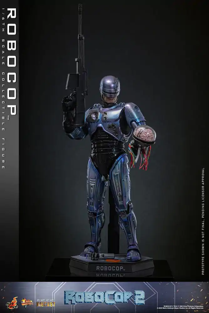 RoboCop 2 Movie Masterpiece Diecast akční figurka 1/6 RoboCop 30 cm fotografii produktu