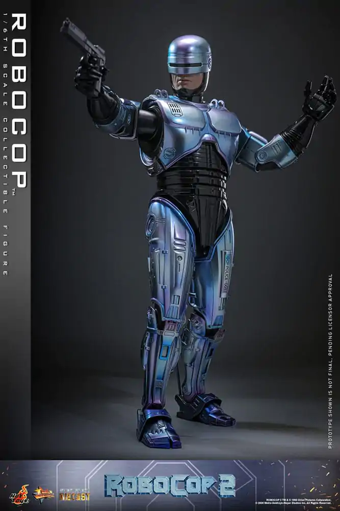 RoboCop 2 Movie Masterpiece Diecast akční figurka 1/6 RoboCop 30 cm fotografii produktu