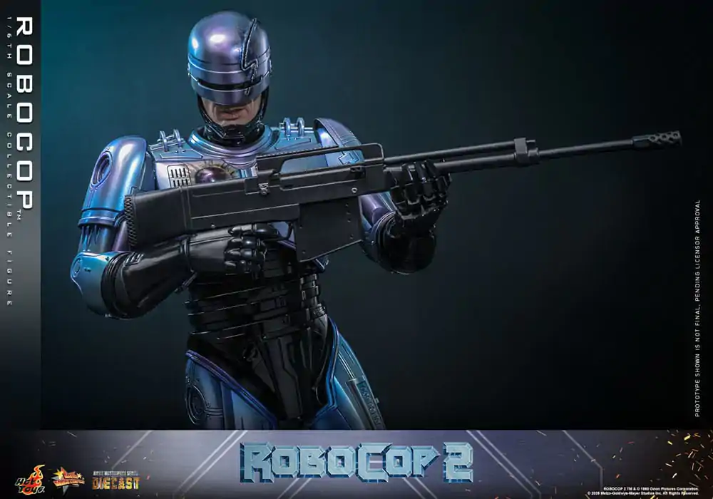 RoboCop 2 Movie Masterpiece Diecast akční figurka 1/6 RoboCop 30 cm fotografii produktu