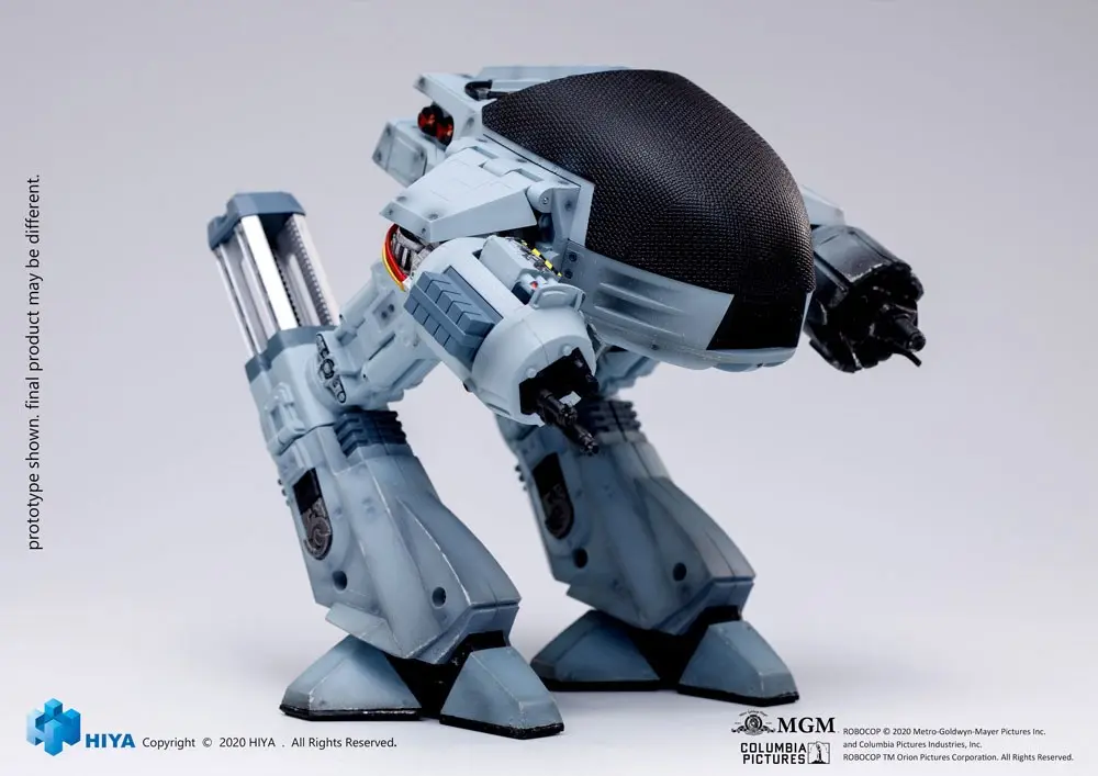 Robocop Exquisite Mini akční figurka se zvukovou funkcí 1/18 Battle Damaged ED209 15 cm fotografii produktu