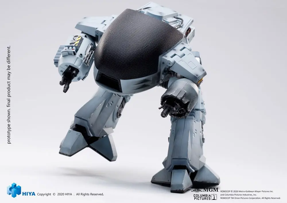 Robocop Exquisite Mini akční figurka se zvukovou funkcí 1/18 Battle Damaged ED209 15 cm fotografii produktu