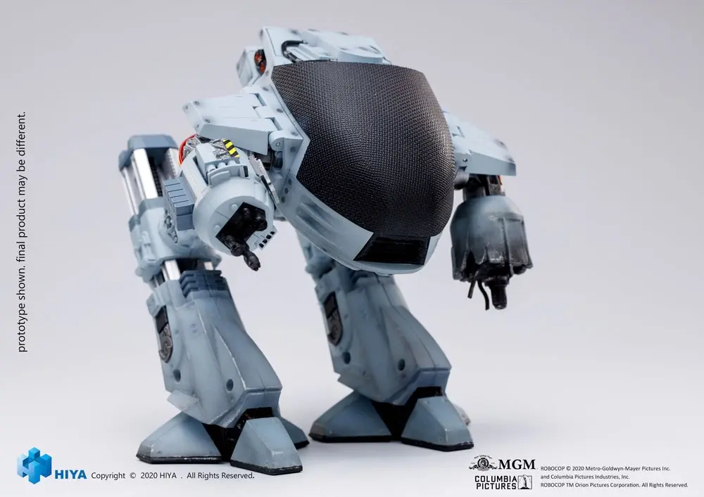 Robocop Exquisite Mini akční figurka se zvukovou funkcí 1/18 Battle Damaged ED209 15 cm fotografii produktu