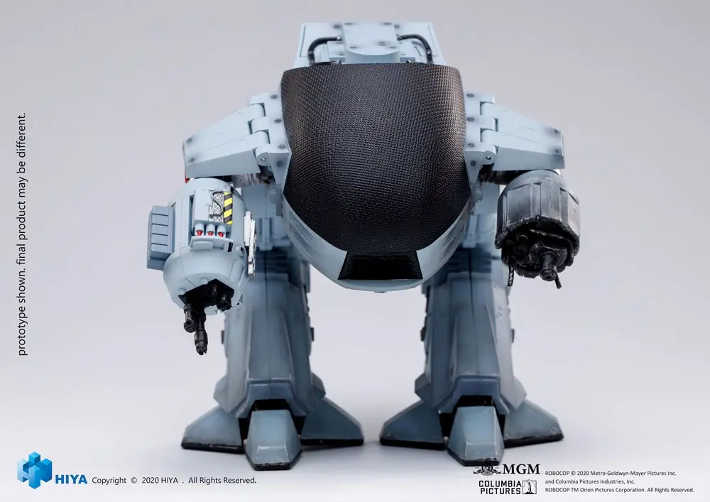 Robocop Exquisite Mini akční figurka se zvukovou funkcí 1/18 Battle Damaged ED209 15 cm fotografii produktu