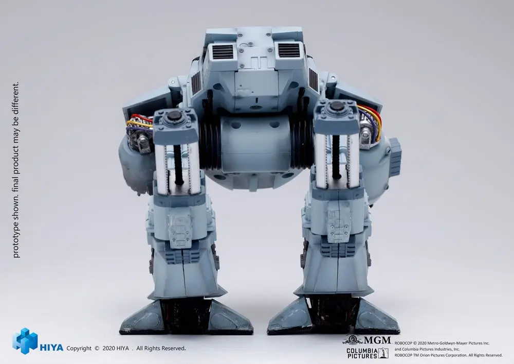 Robocop Exquisite Mini akční figurka se zvukovou funkcí 1/18 Battle Damaged ED209 15 cm fotografii produktu