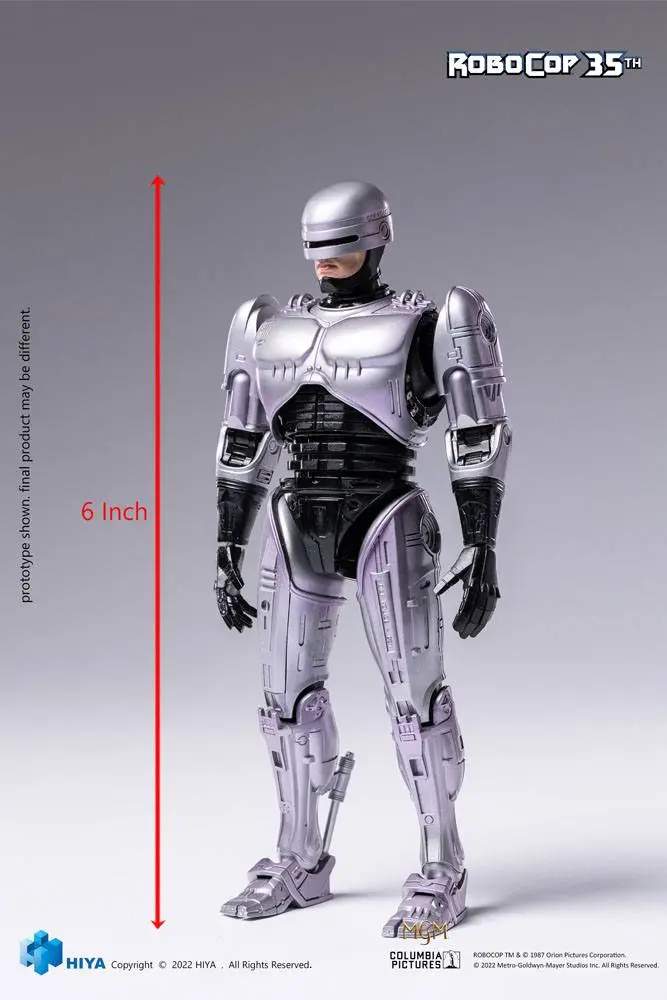 Robocop Exquisite Super Akční figurka 1/12 Robocop 16 cm fotografii produktu