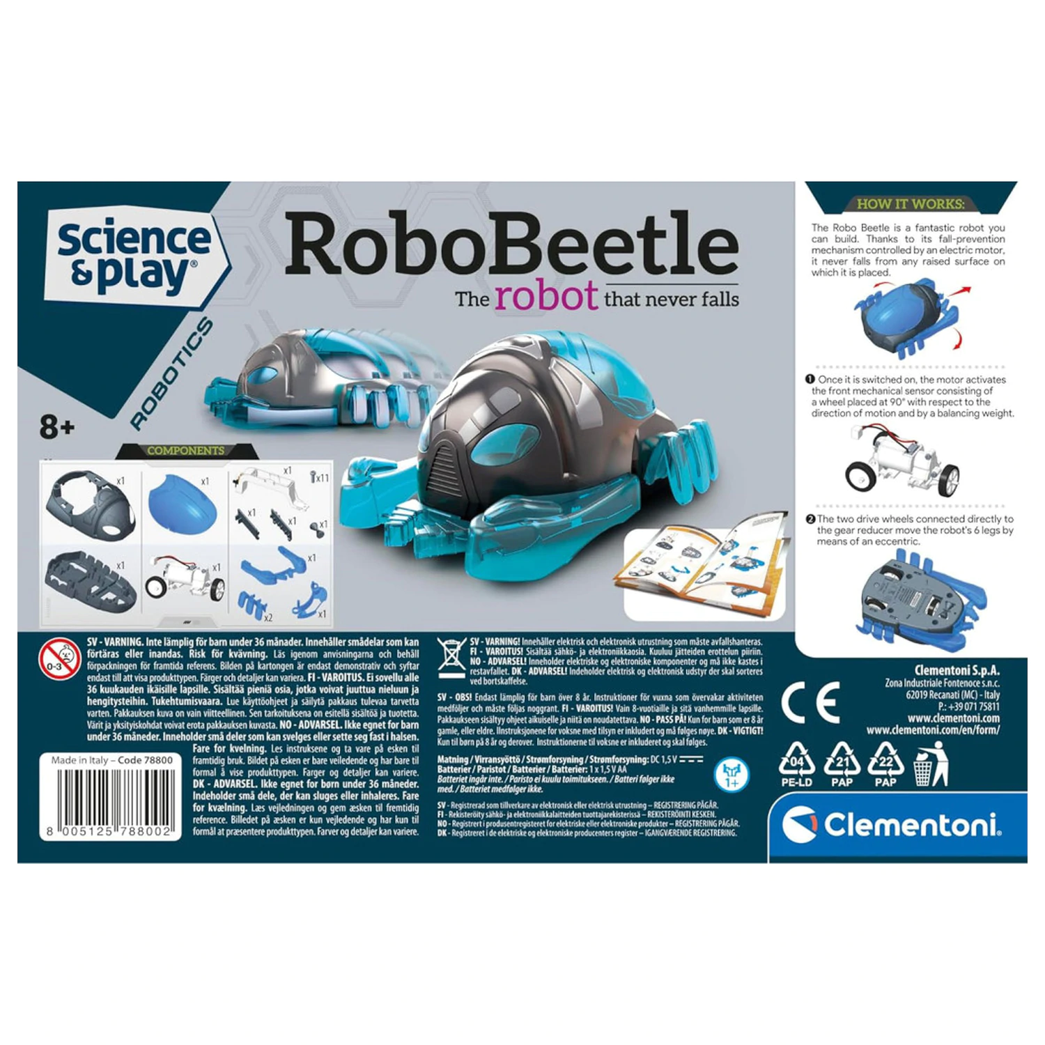 Robot Beetle Robotics Stavebnice hračka fotografii produktu