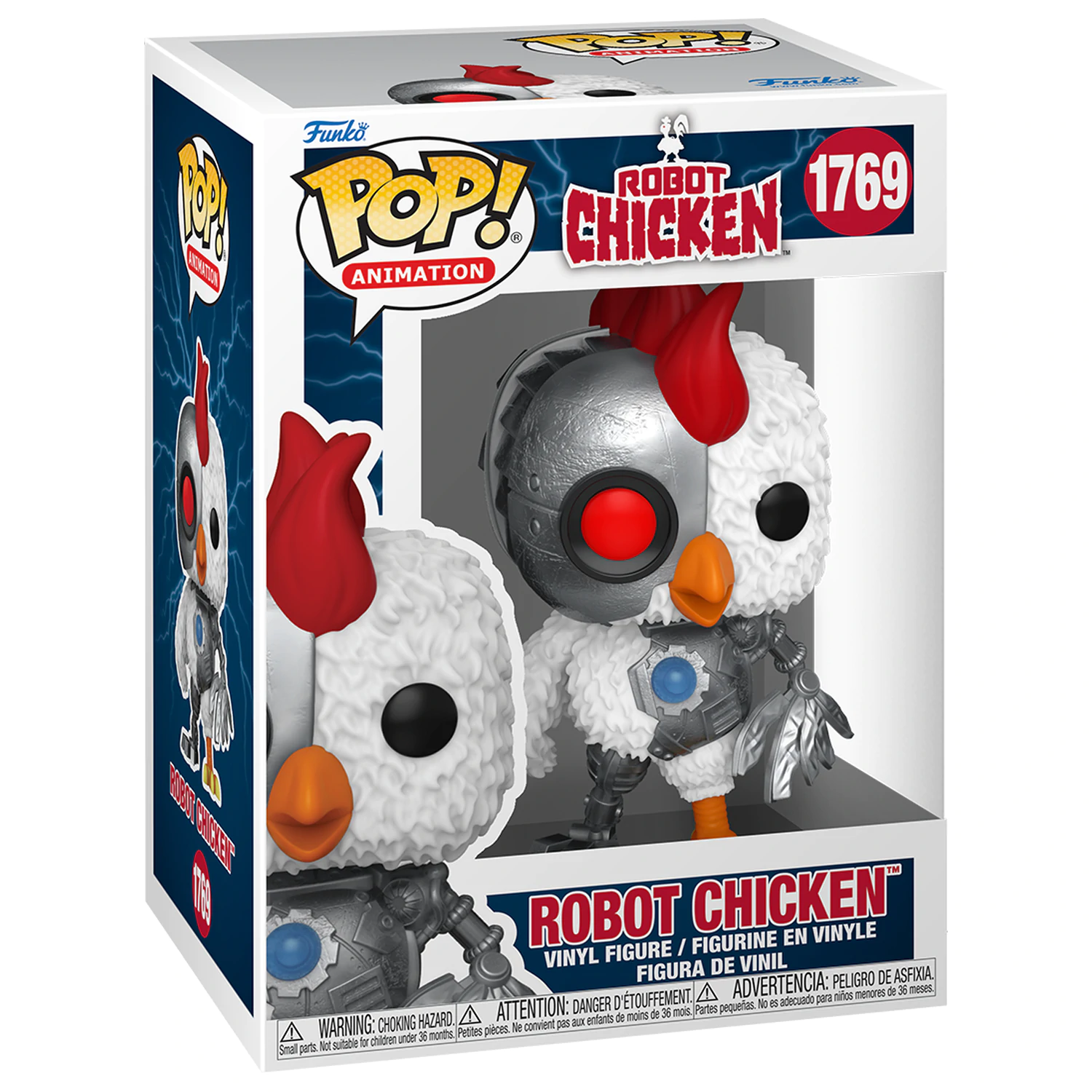 Robot Chicken Pop! Animation vinylová figurka kuře 9 cm fotografii produktu