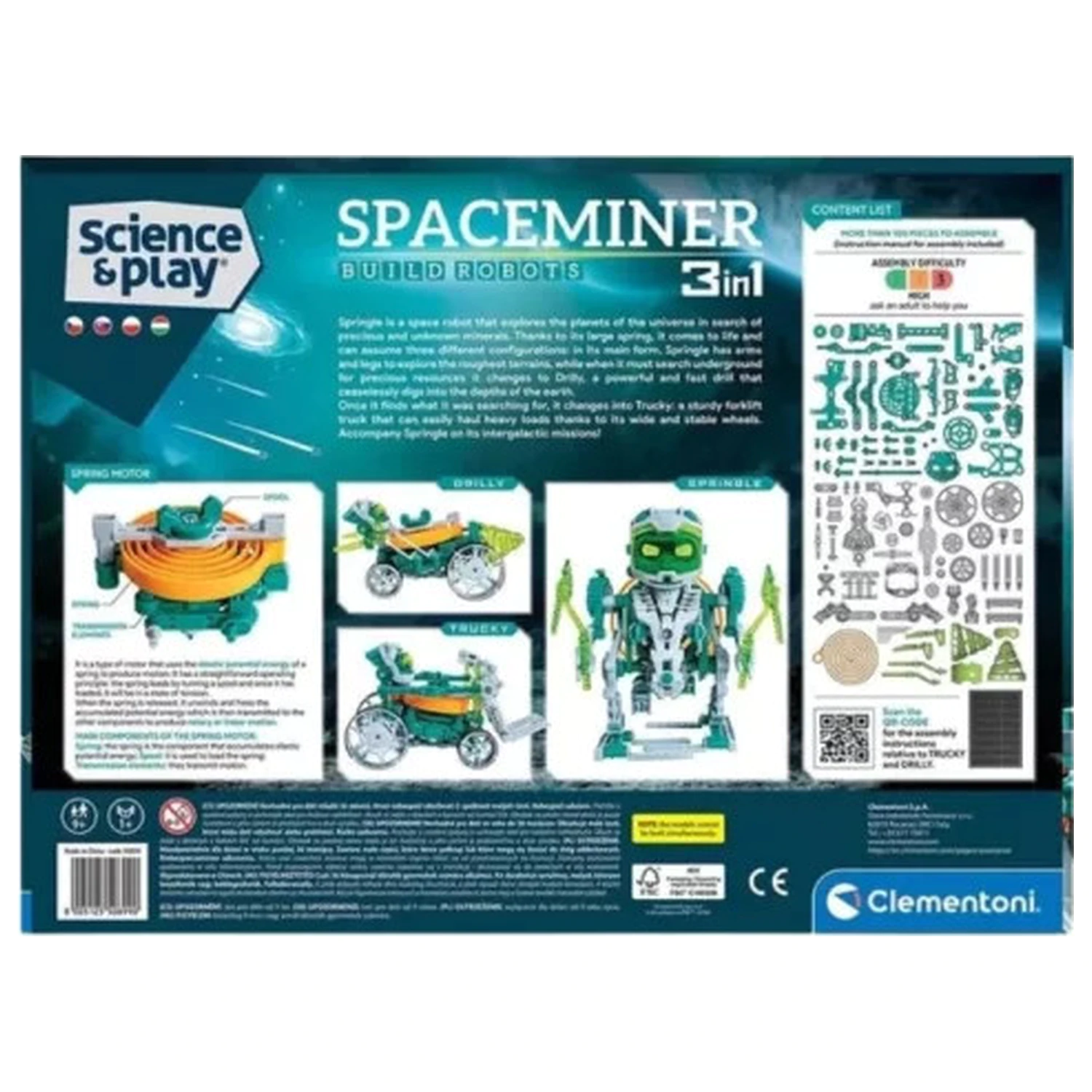 Robot Spaceminer 3 v 1 stavebnice fotografii produktu