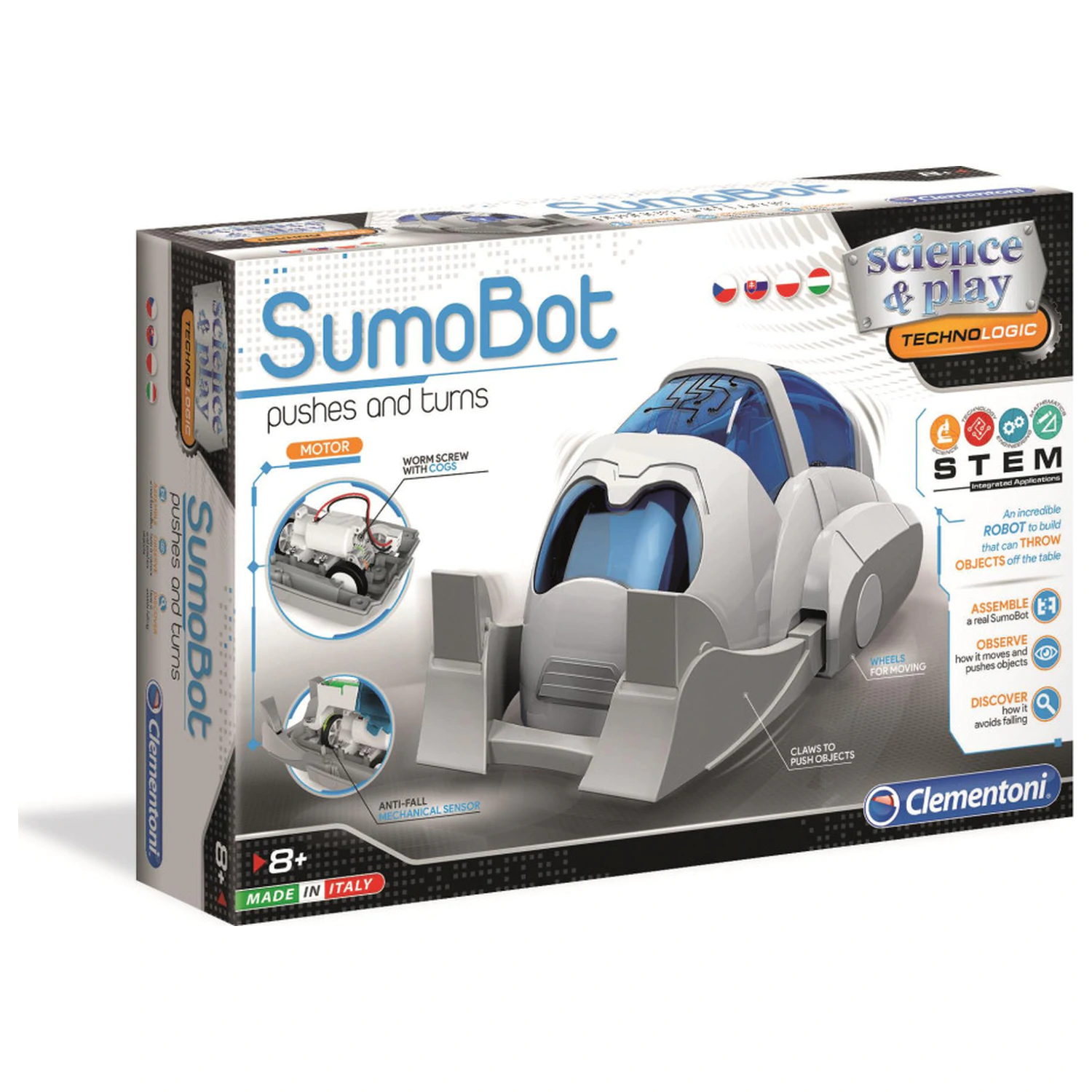 Robot SumoBot Stavební hračka fotografii produktu