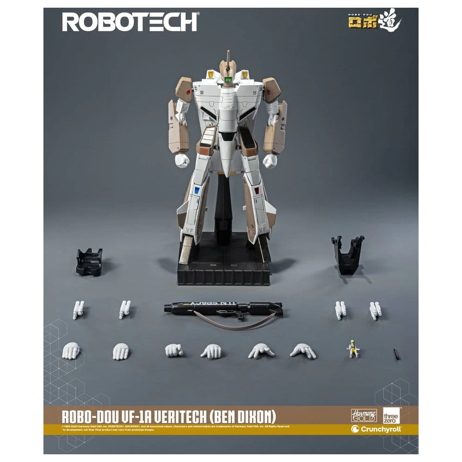 Robotech akční figurka ROBO-DOU VF-1A Veritech (Ben Dixon) 20 cm fotografii produktu