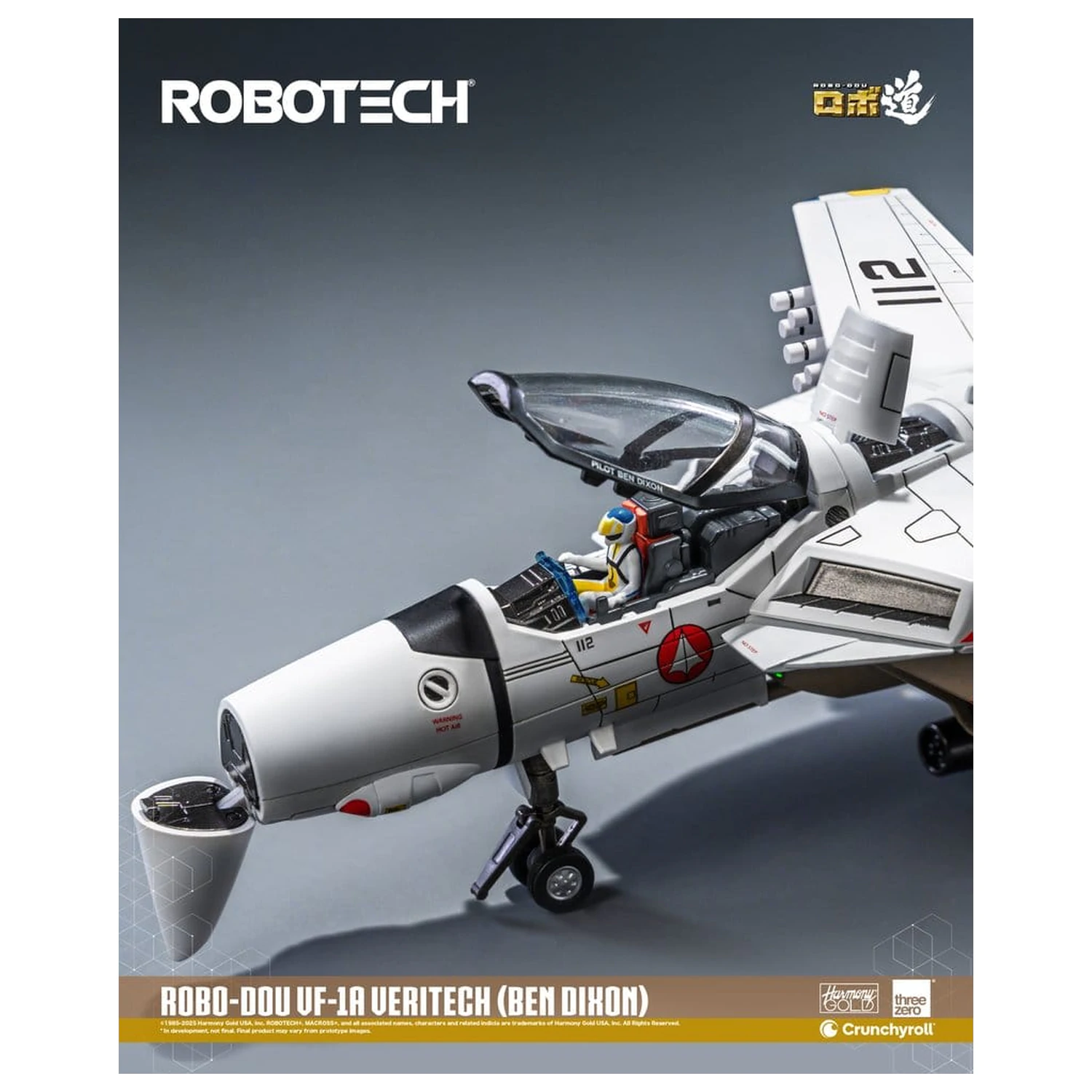 Robotech akční figurka ROBO-DOU VF-1A Veritech (Ben Dixon) 20 cm fotografii produktu