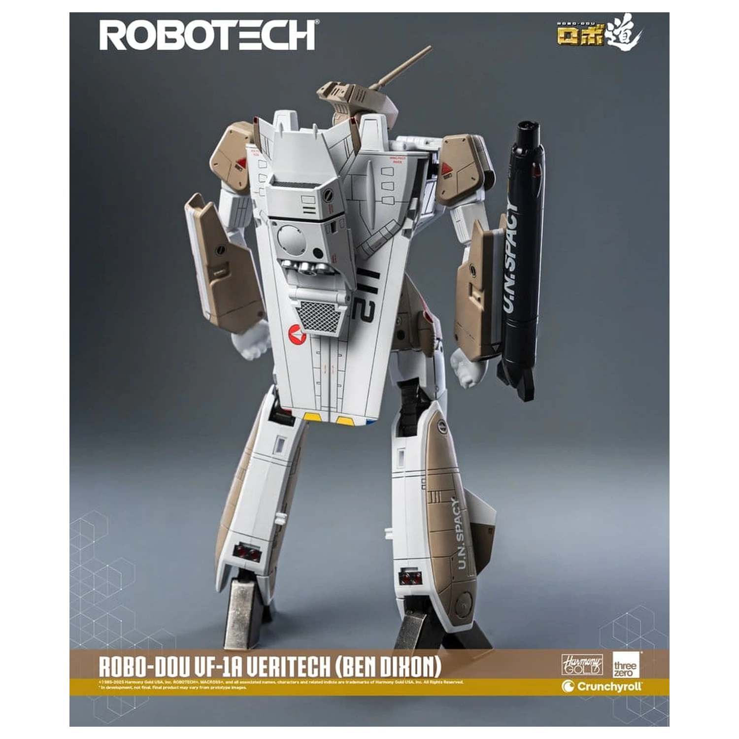 Robotech akční figurka ROBO-DOU VF-1A Veritech (Ben Dixon) 20 cm fotografii produktu
