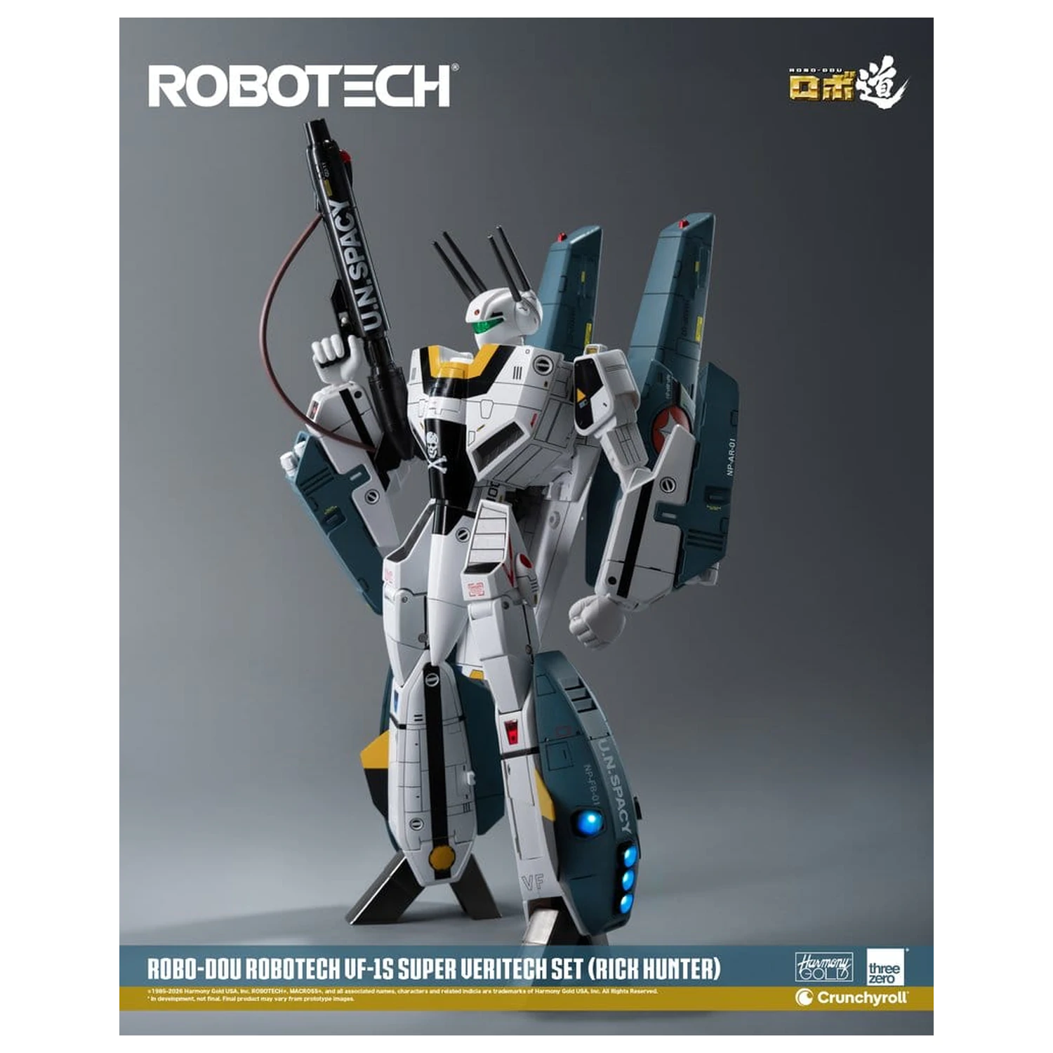 Robotech Robo-Dou akční figurka VF-1S Super Veritech Set (Rick Hunter) 20 cm fotografii produktu
