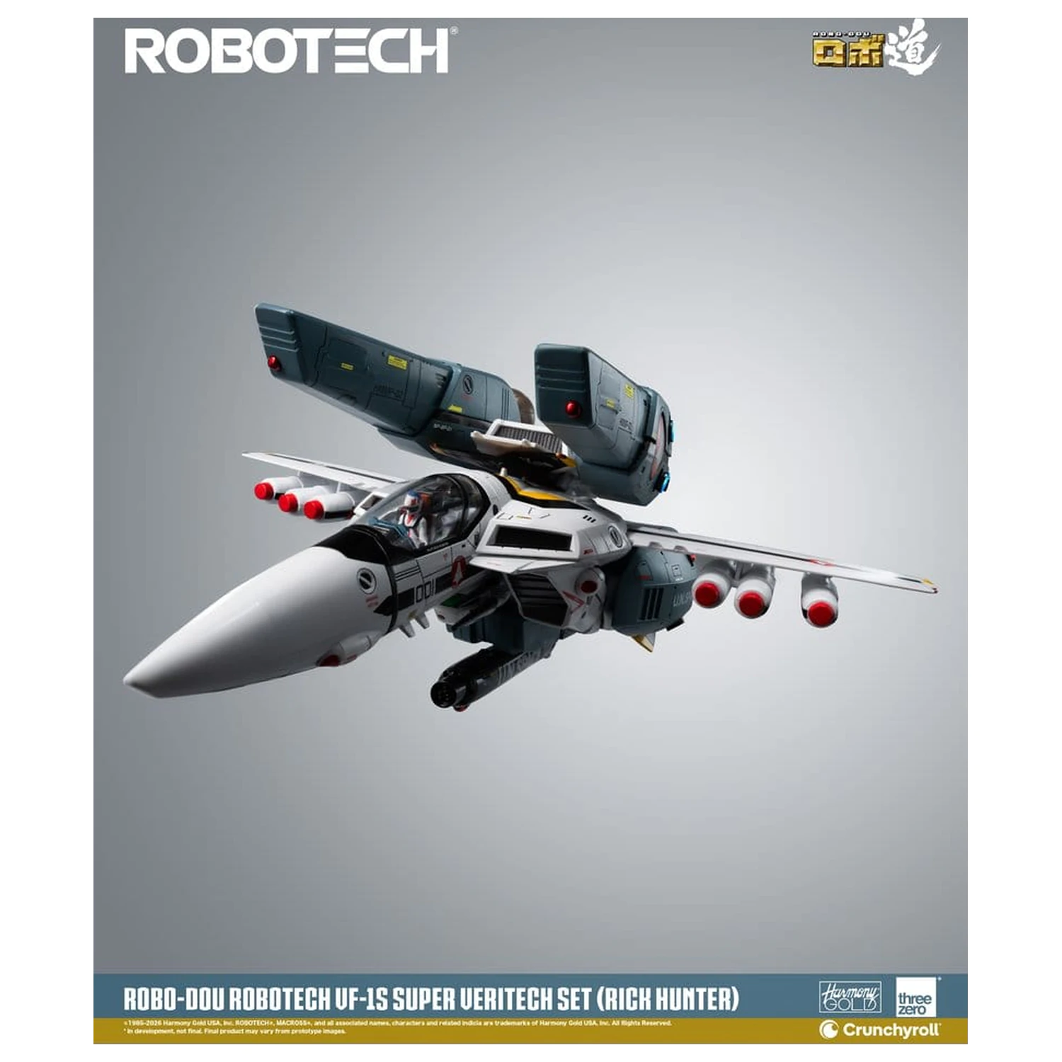 Robotech Robo-Dou akční figurka VF-1S Super Veritech Set (Rick Hunter) 20 cm fotografii produktu