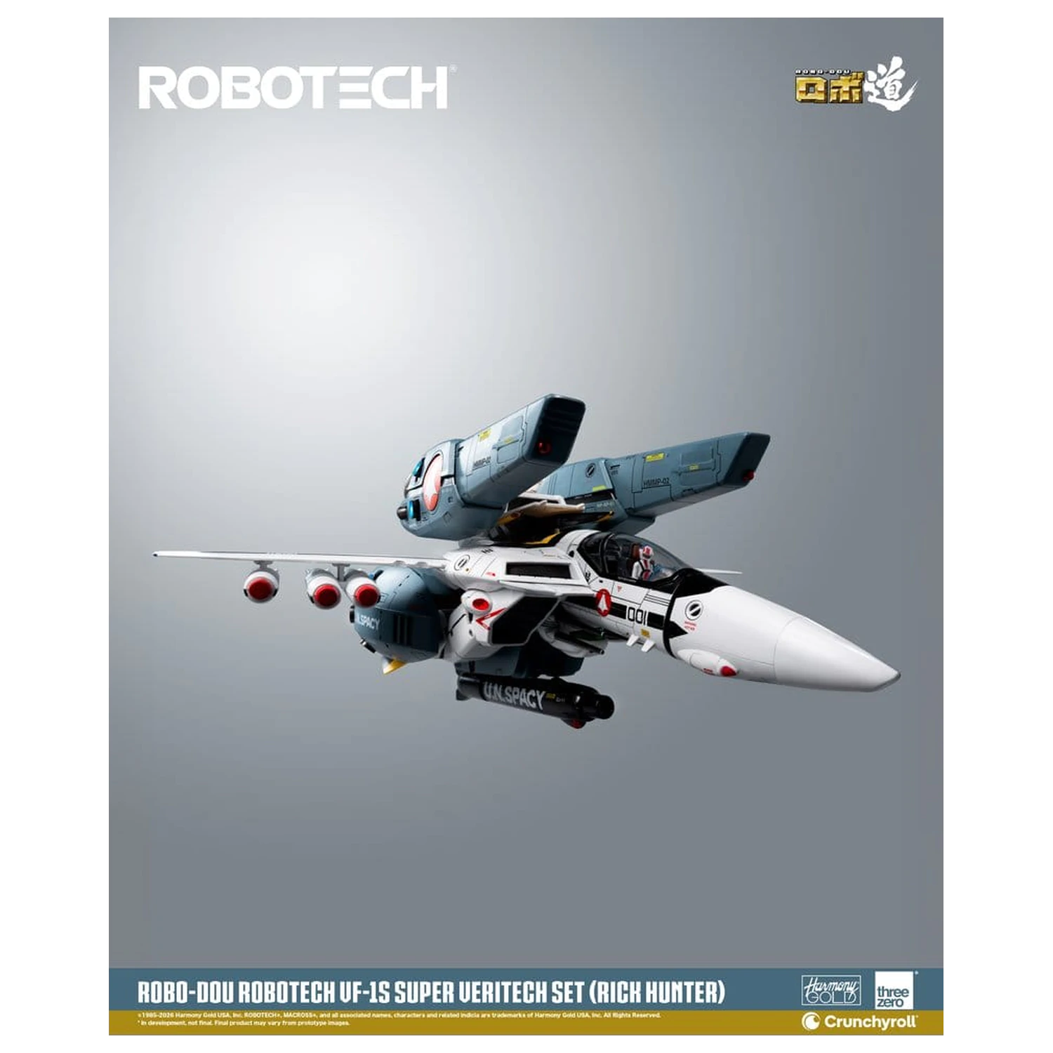 Robotech Robo-Dou akční figurka VF-1S Super Veritech Set (Rick Hunter) 20 cm fotografii produktu