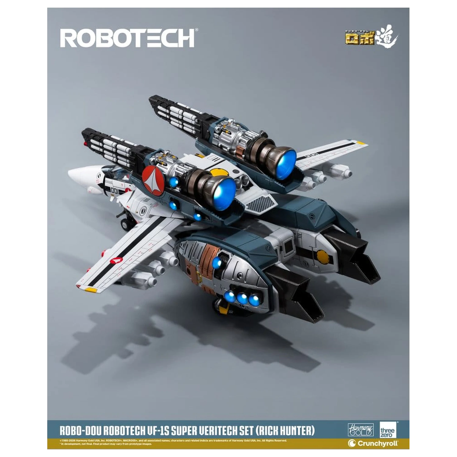 Robotech Robo-Dou akční figurka VF-1S Super Veritech Set (Rick Hunter) 20 cm fotografii produktu