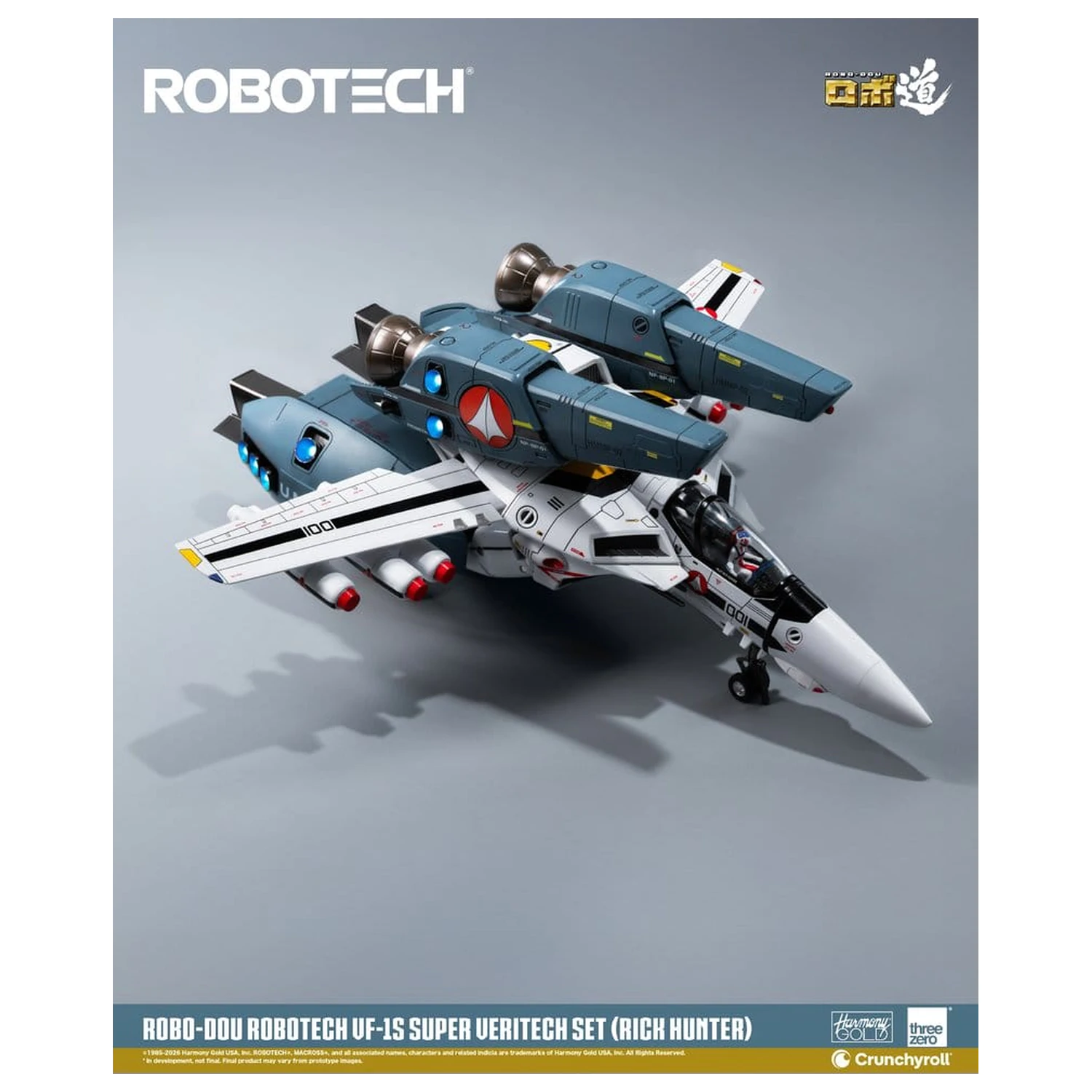 Robotech Robo-Dou akční figurka VF-1S Super Veritech Set (Rick Hunter) 20 cm fotografii produktu