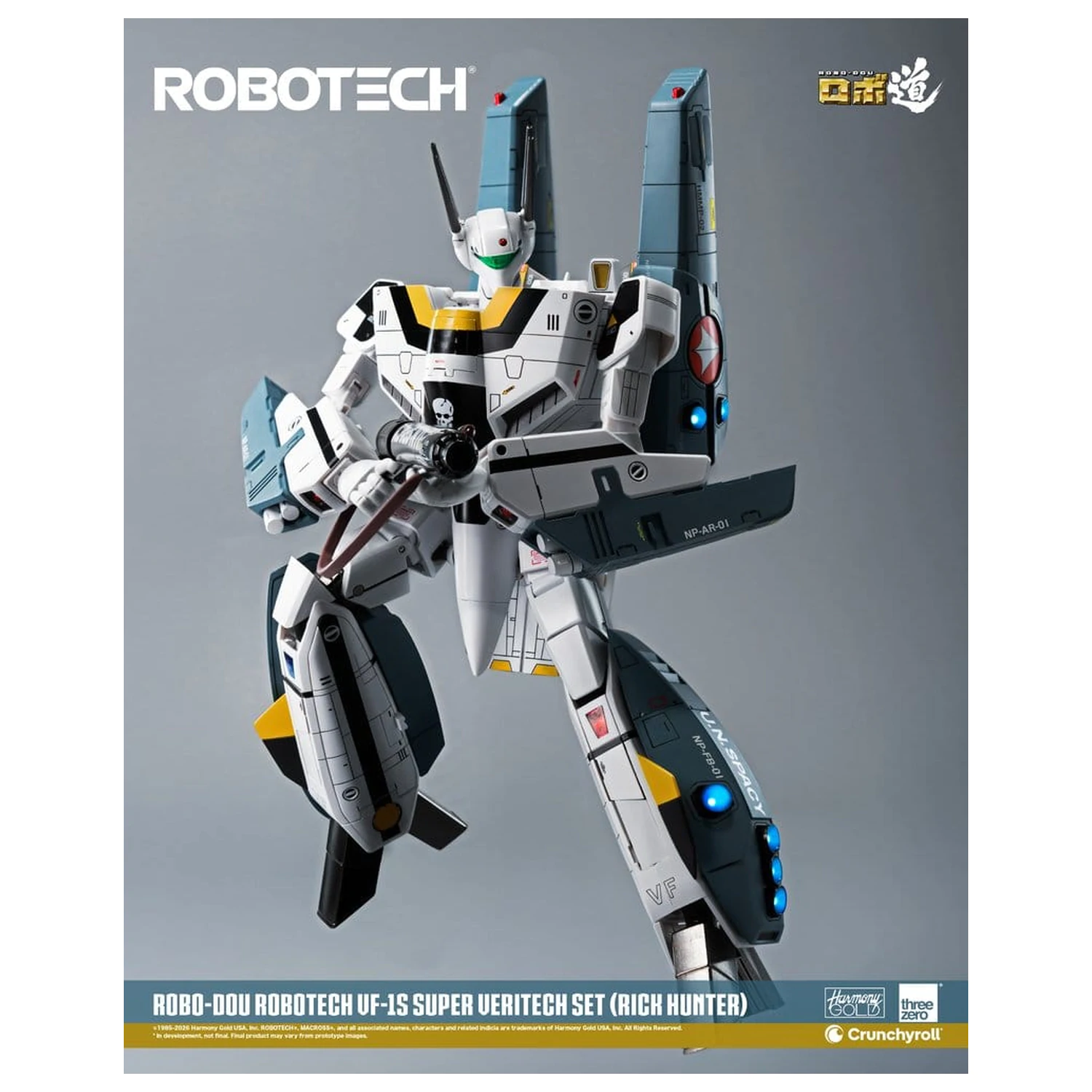 Robotech Robo-Dou akční figurka VF-1S Super Veritech Set (Rick Hunter) 20 cm fotografii produktu