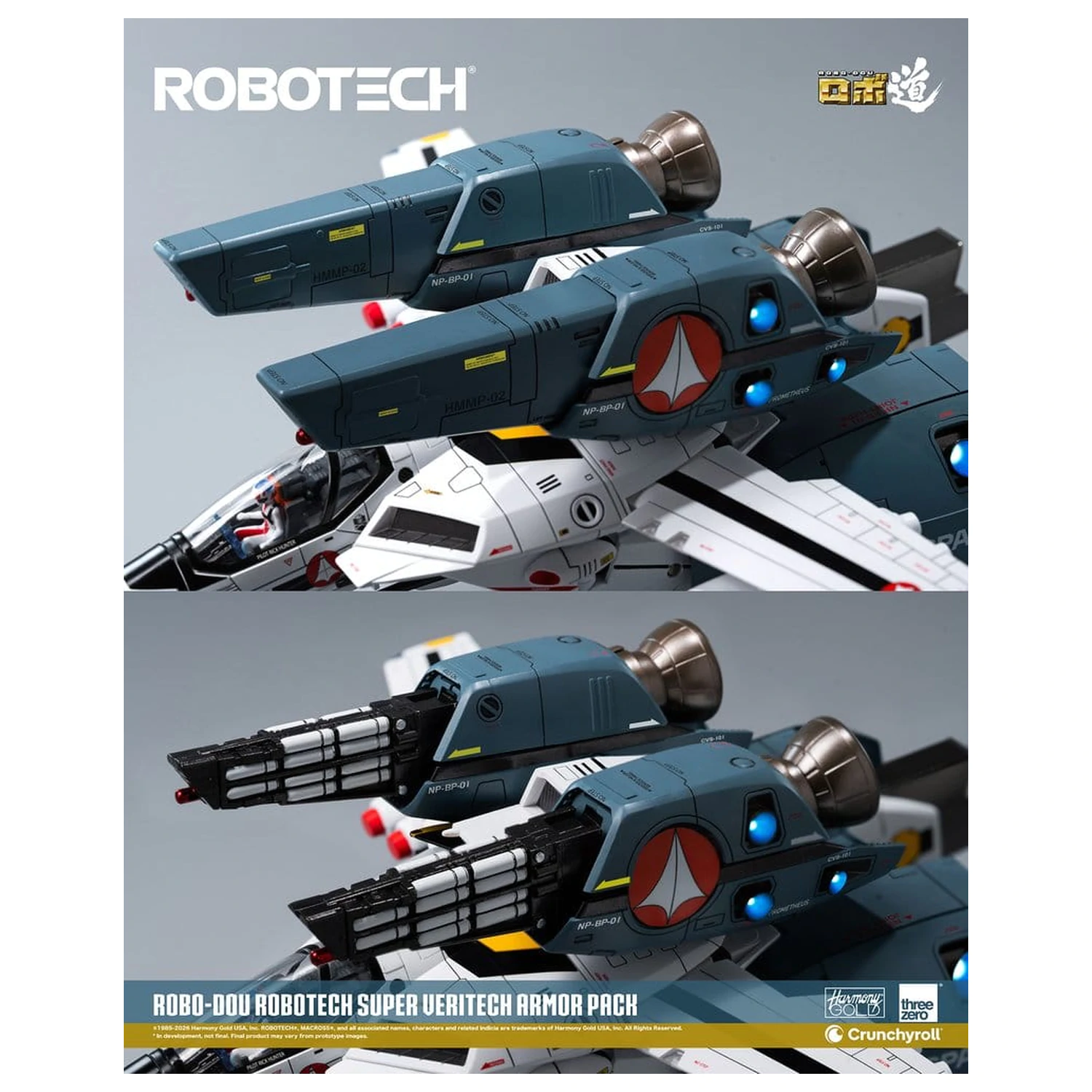 Robotech Robo-Dou Sada příslušenství Super Veritech Armor Pack fotografii produktu