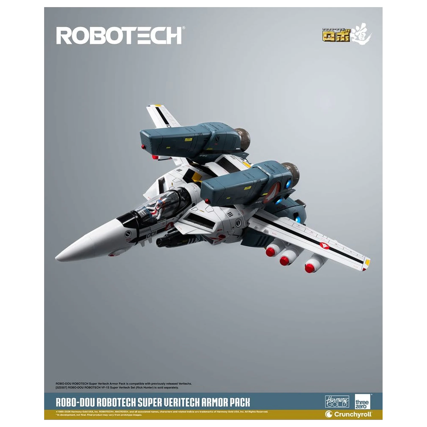 Robotech Robo-Dou Sada příslušenství Super Veritech Armor Pack fotografii produktu