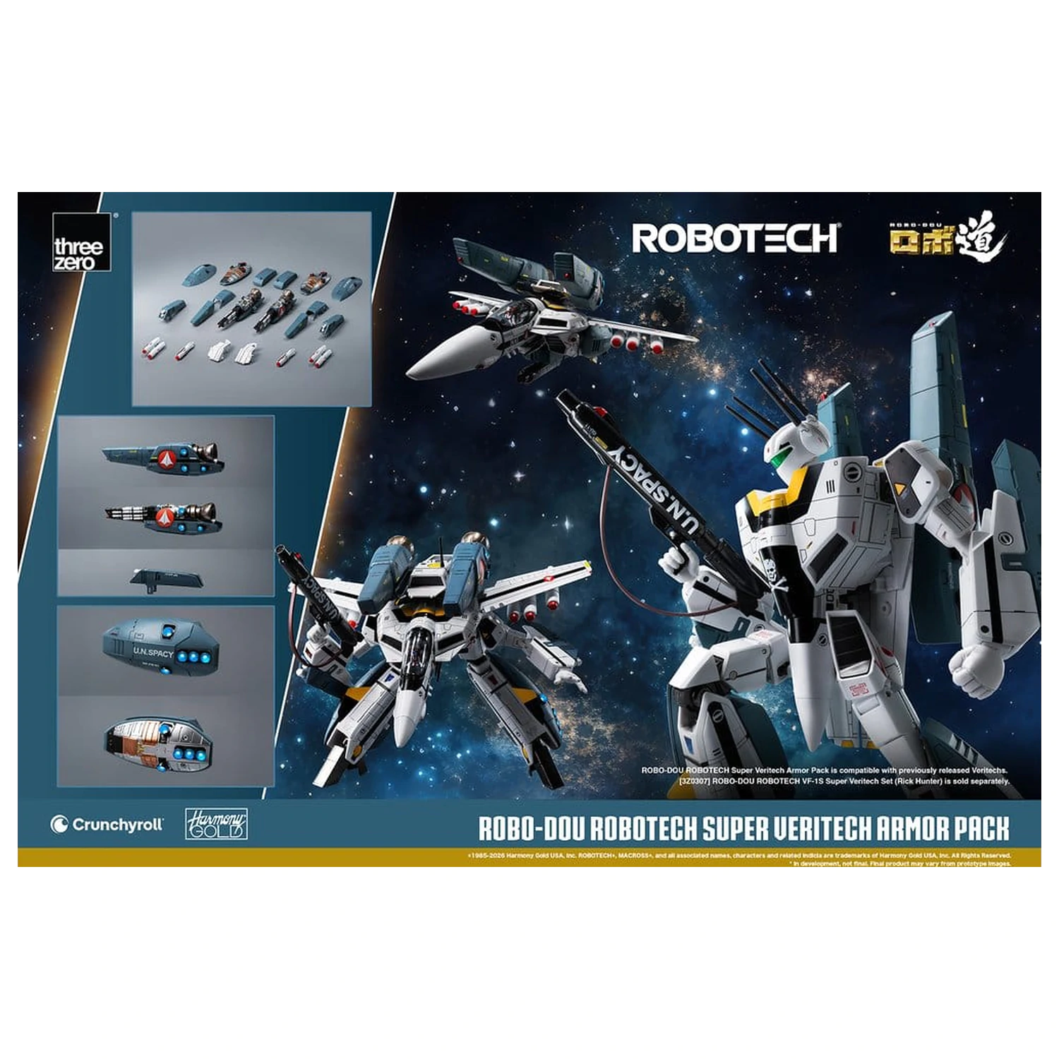Robotech Robo-Dou Sada příslušenství Super Veritech Armor Pack fotografii produktu