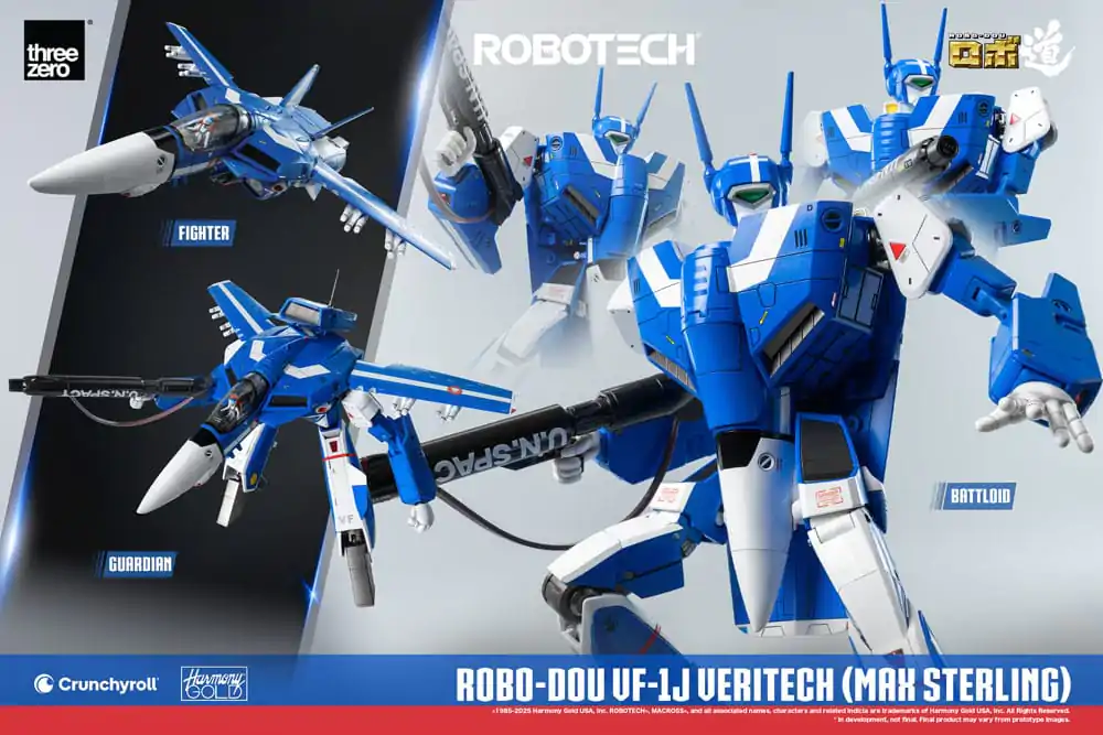 Akční figurka Robotech ROBO-DOU VF-1J Veritech (Max Sterling) 20 cm fotografii produktu