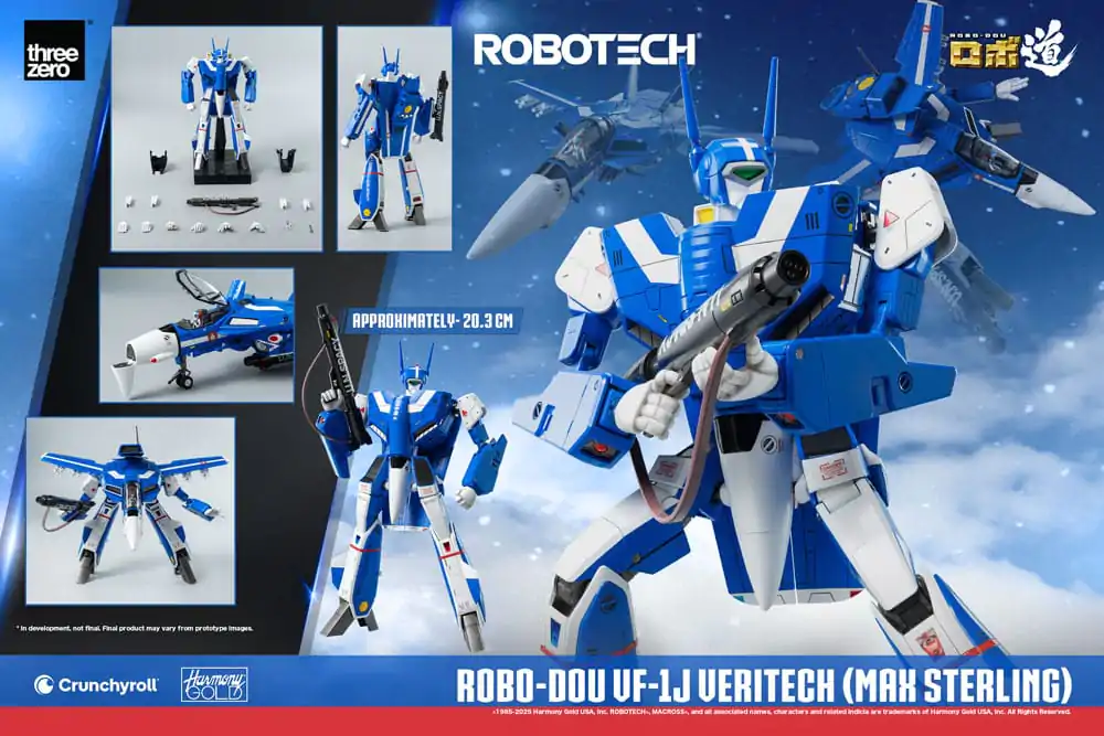 Akční figurka Robotech ROBO-DOU VF-1J Veritech (Max Sterling) 20 cm fotografii produktu