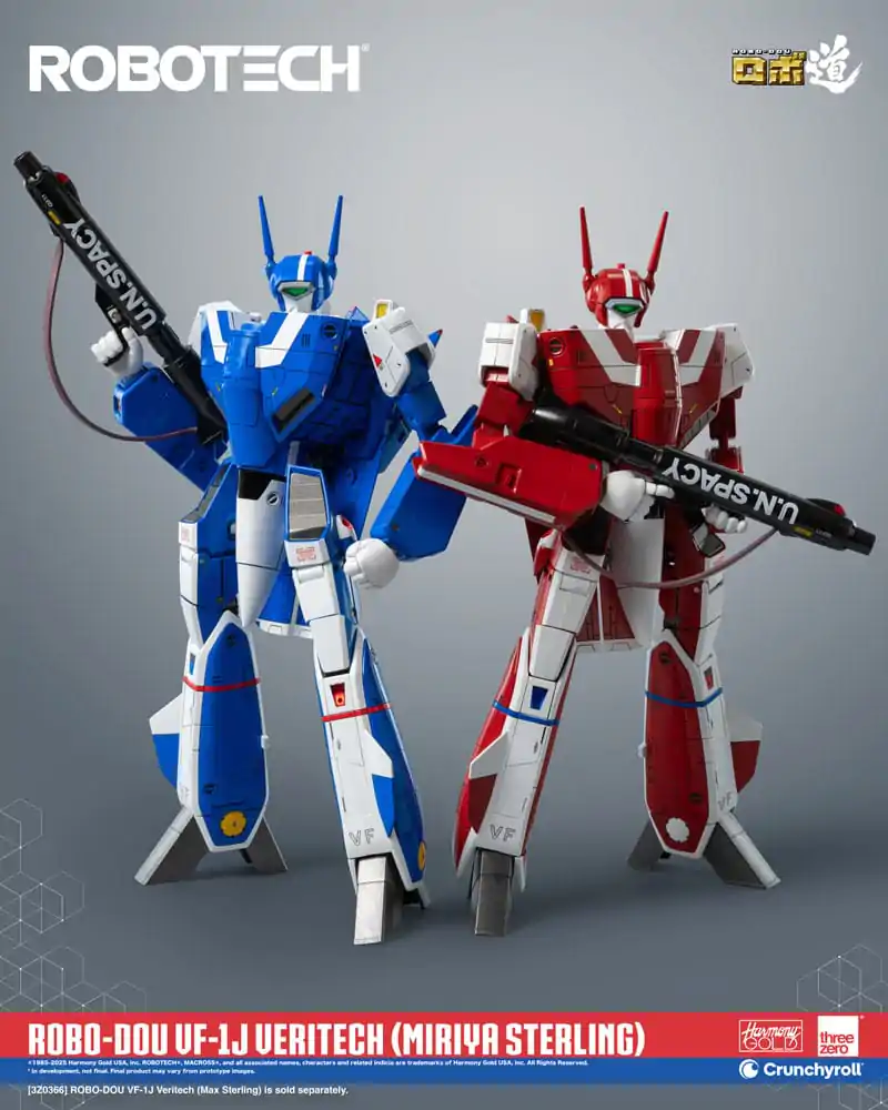 Akční figurka Robotech ROBO-DOU VF-1J Veritech (Miriya Sterling) 20 cm fotografii produktu