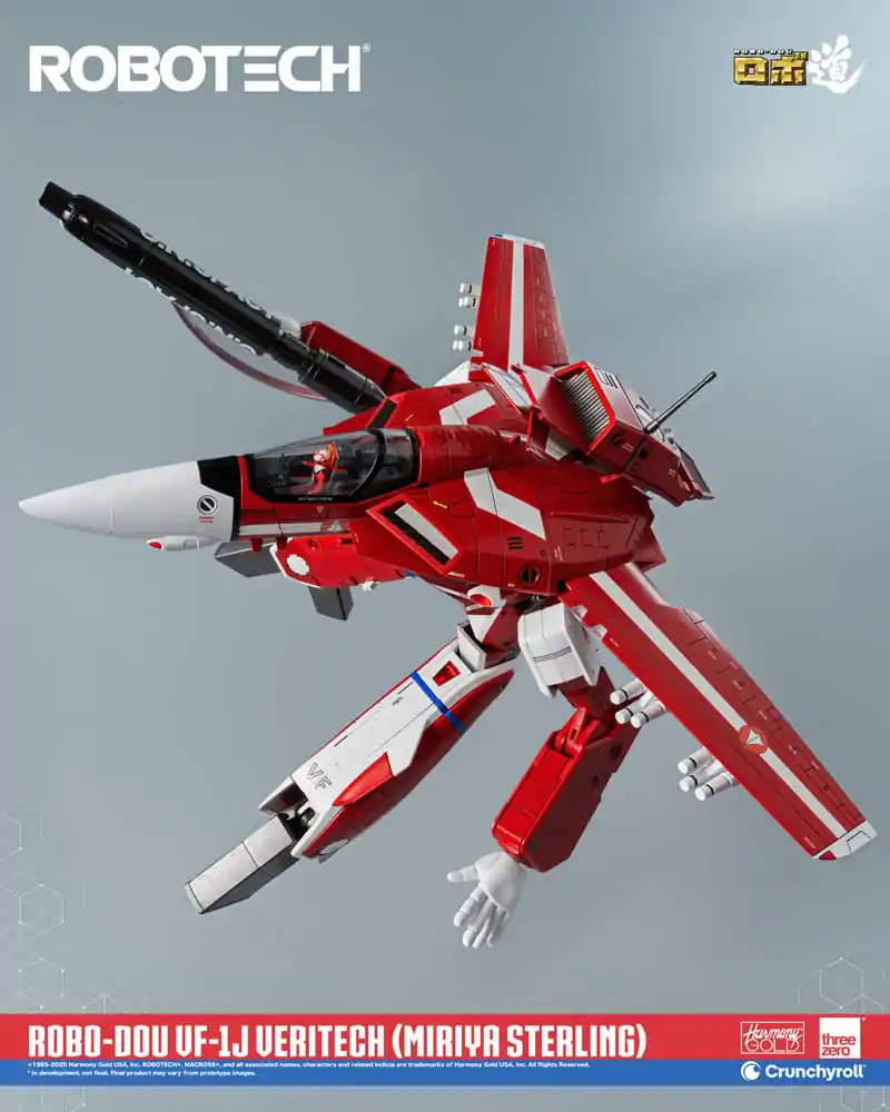 Akční figurka Robotech ROBO-DOU VF-1J Veritech (Miriya Sterling) 20 cm fotografii produktu