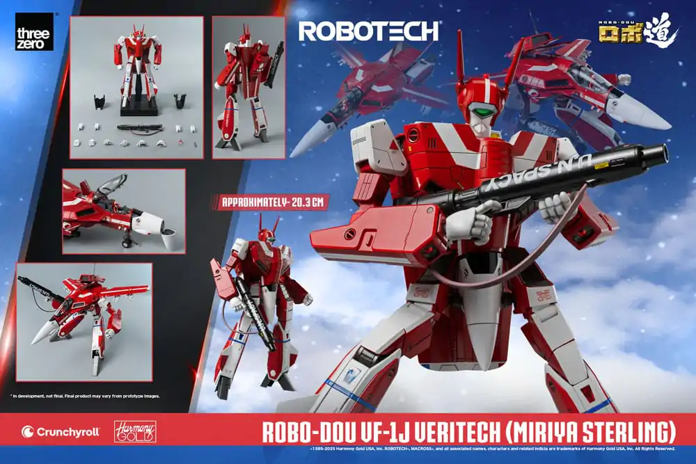 Akční figurka Robotech ROBO-DOU VF-1J Veritech (Miriya Sterling) 20 cm fotografii produktu