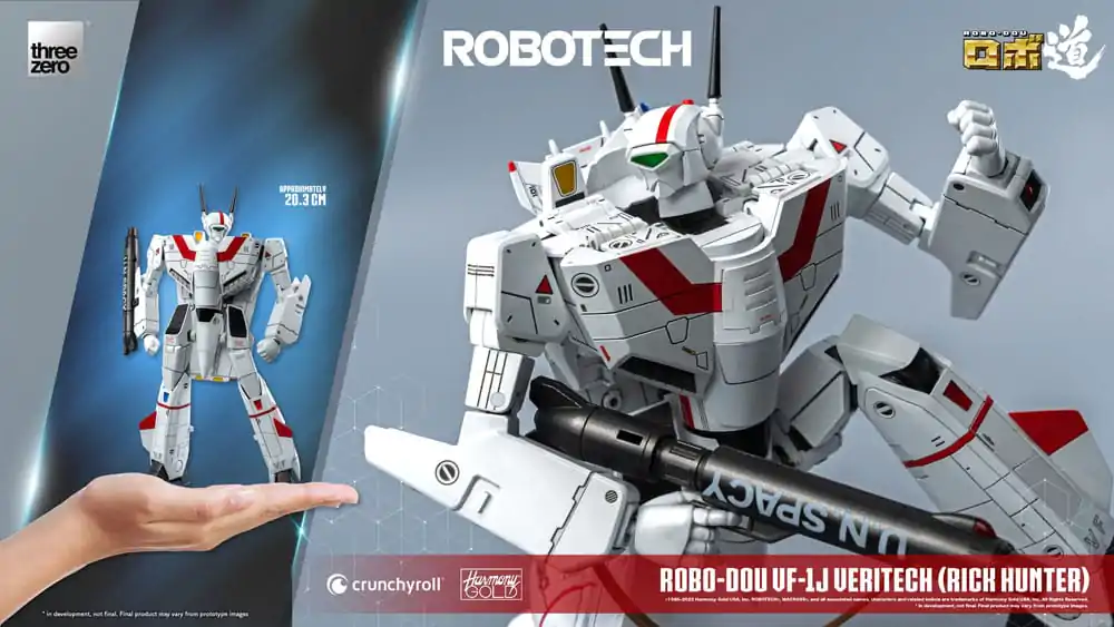 Akční figurka Robotech ROBO-DOU VF-1J Veritech (Rick Hunter) 20 cm fotografii produktu