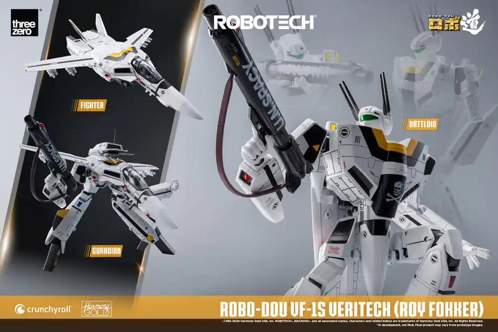 Robotech Akční figurka ROBO-DOU VF-1S Veritech (Roy Fokker) 20 cm fotografii produktu