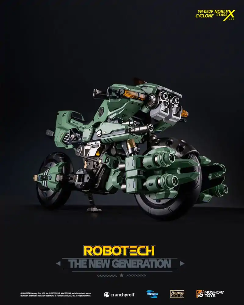 Robotech The New Generation akční figurka YR-052F Transformable Cyclone 29 cm fotografii produktu