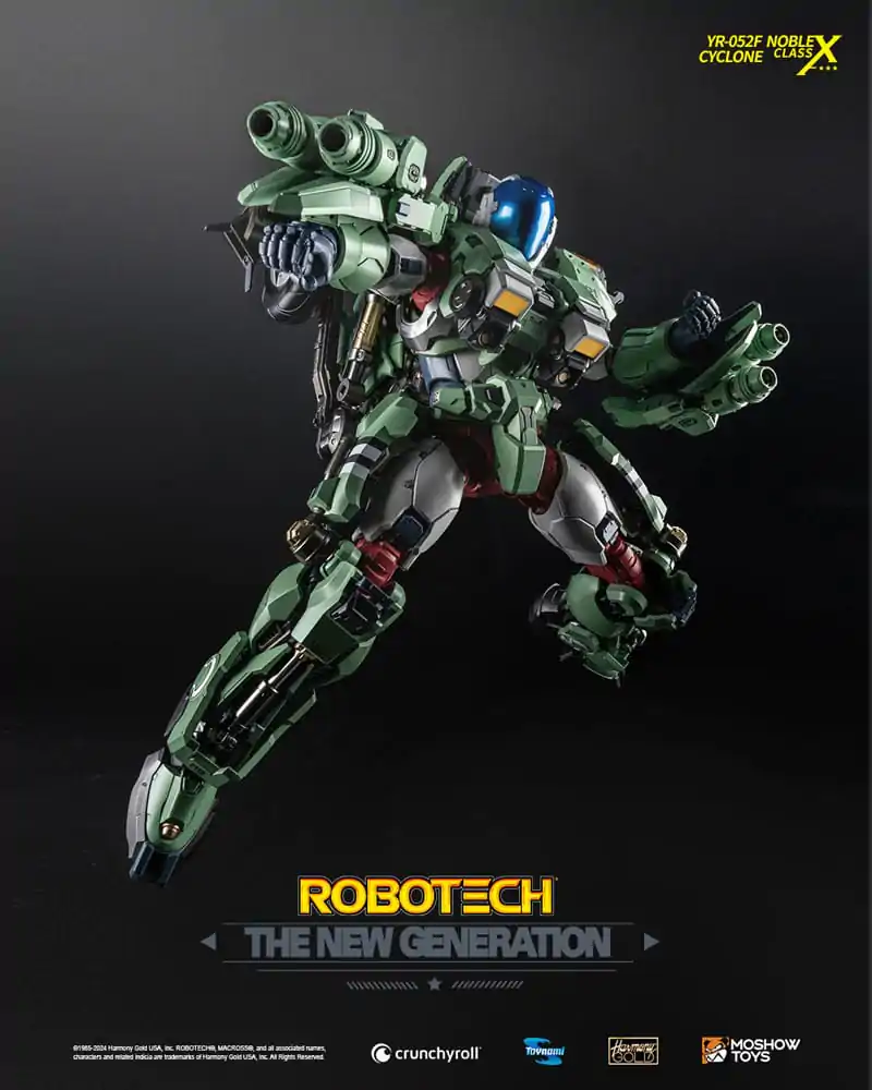 Robotech The New Generation akční figurka YR-052F Transformable Cyclone 29 cm fotografii produktu