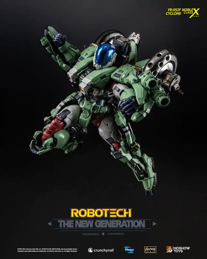 Robotech The New Generation akční figurka YR-052F Transformable Cyclone 29 cm fotografii produktu