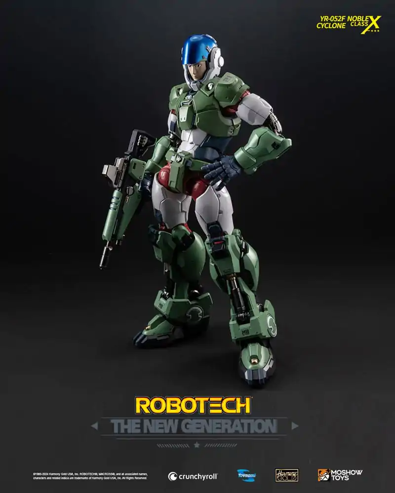 Robotech The New Generation akční figurka YR-052F Transformable Cyclone 29 cm fotografii produktu