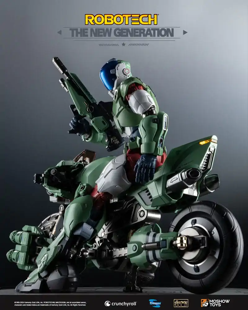Robotech The New Generation akční figurka YR-052F Transformable Cyclone 29 cm fotografii produktu