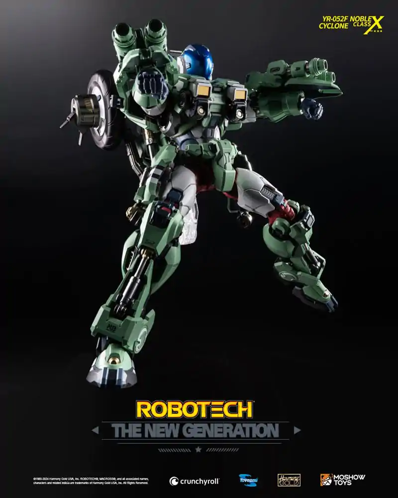 Robotech The New Generation akční figurka YR-052F Transformable Cyclone 29 cm fotografii produktu