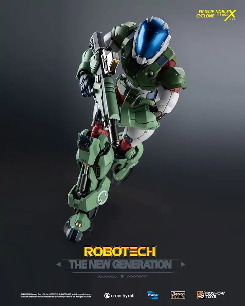 Robotech The New Generation akční figurka YR-052F Transformable Cyclone 29 cm fotografii produktu