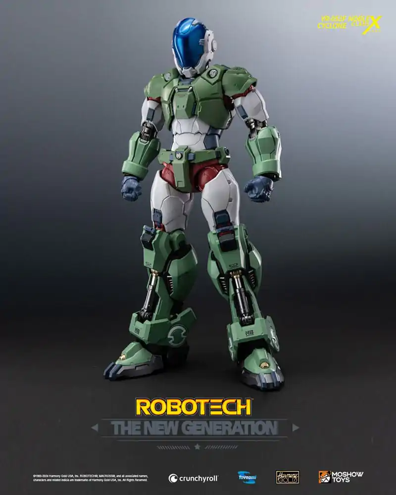 Robotech The New Generation akční figurka YR-052F Transformable Cyclone 29 cm fotografii produktu