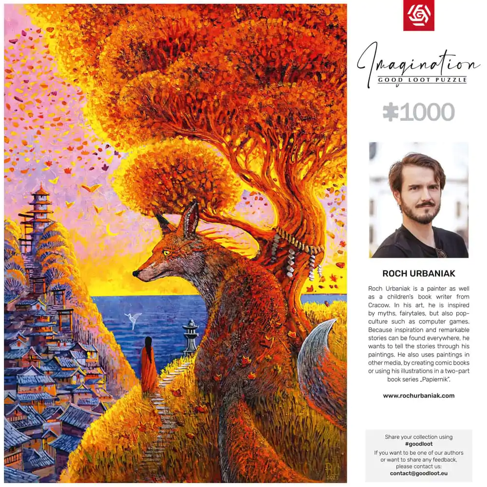 Roch Urbaniak puzzle Benkei (1000 dílků) fotografii produktu