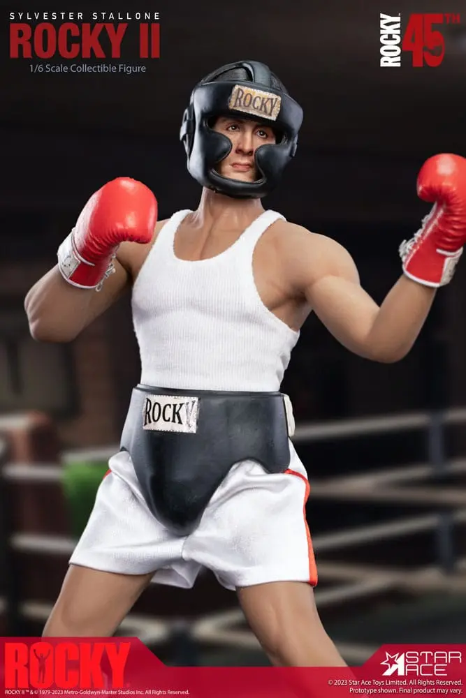 Socha Rocky II 1/6 Rocky Deluxe Verze 30 cm fotografii produktu