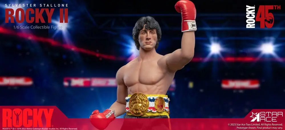 Socha Rocky II 1/6 Rocky Deluxe Verze 30 cm fotografii produktu